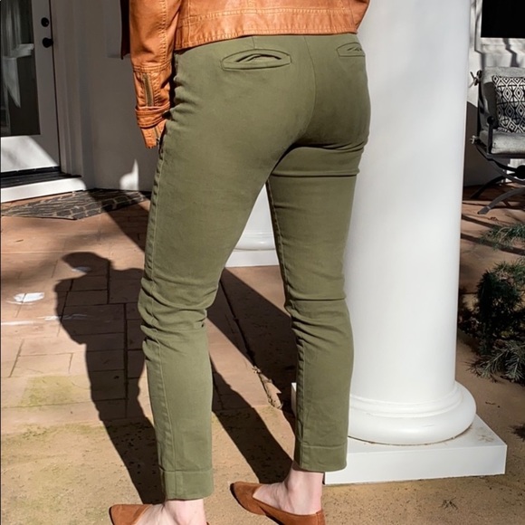 Banana Republic Olive Skinny Pant - Picture 2 of 3